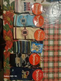 5 paia di calze bambino 16/19 prisco