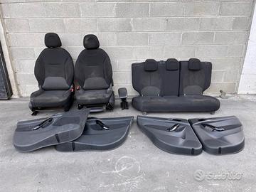 Sedili Citroen C3 2013 5 porte grigio scuro/nero
