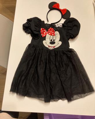 Costume Carnevale Minnie 3 4 anni