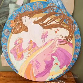 Riproduzione su tela Alphonse Mucha