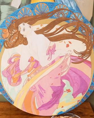 Riproduzione su tela Alphonse Mucha