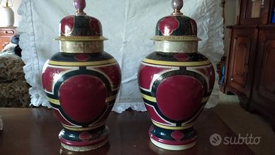 Coppia Vasi Viennesi del 1800