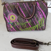 Borsa Desigual in pelle con tracolla regolabile