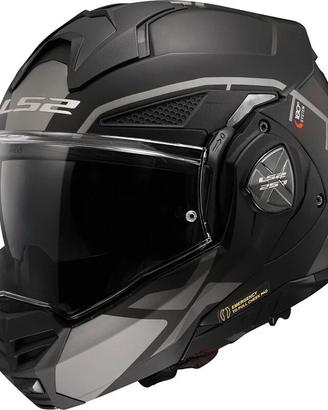 LS2 FF901 Advant X Metryk Matt Titanium Taglie: S,