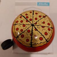 Campanello per bicicletta con disegno pizza