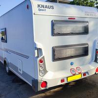 Caravan Knaus Sport 500 QDK posti letto 4+2