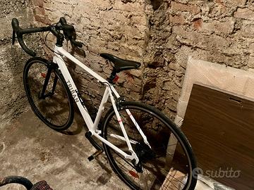 Bici da corsa donna Triban RC120 Decathlon, usata