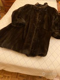 Pelliccia di visone taglia 46 Marchisio etichetta