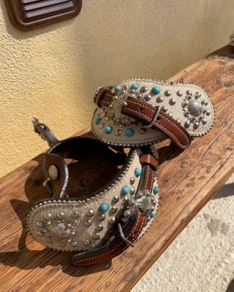 Speroni in pelle di vitello
