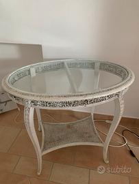 Tavolino ovale Francia primi 900