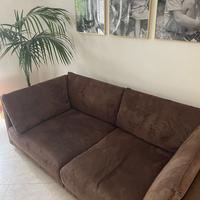 Divano 2 posti/ tessuto Microfibra Poltrone Sofa
