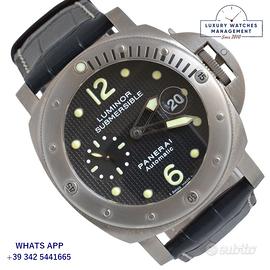 PANERAI Luminor Submersible PAM00025 Luminova dial