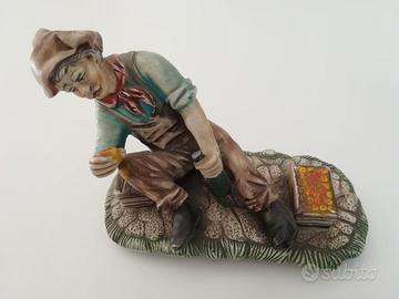 STATUETTA IN TERRACOTTA SIMILE A CAPODIMONTE