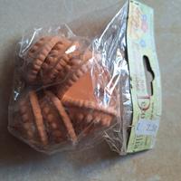 Lotto decori in terracotta per presepi