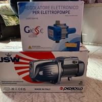 Elettropompa autoadescante e press control
