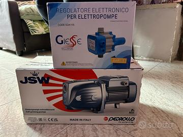 Elettropompa autoadescante e press control