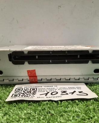 AUTORADIO MP3 BMW Serie 1 F20 65129290996 132640 1