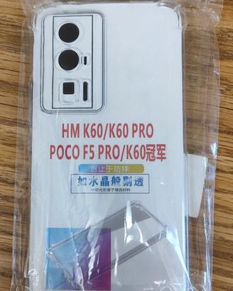 Cover POCO F5 PRO  K60 PRO in TPU Silicone