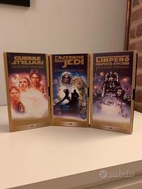 Cofanetto Trilogia Guerre Stellari- VHS