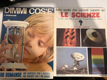 Set 2 Libri scienze per ragazzi curiosi