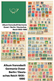 Album francobolli Germania Ovest + Berlin