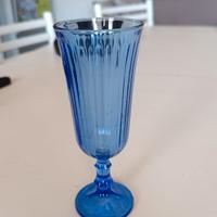 Bicchieri liquore vetro viola