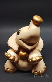 Elefante bianco sorridente - originale Thun