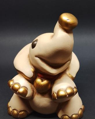Elefante bianco sorridente - originale Thun