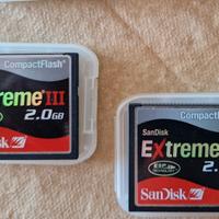 Schede Compact da 2 GB Extrteme III