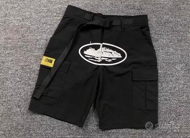 pantaloncini Corteiz neri di altissima  qualità