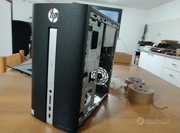 Case HP desktop Pavilion 510+ alimentatore + DVD