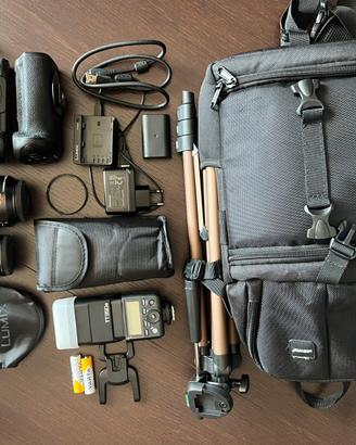 Kit fotografico Panasonic Lumix G9 Completo