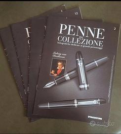 4 Fascicoli DeAgostini  Penne  collezione 