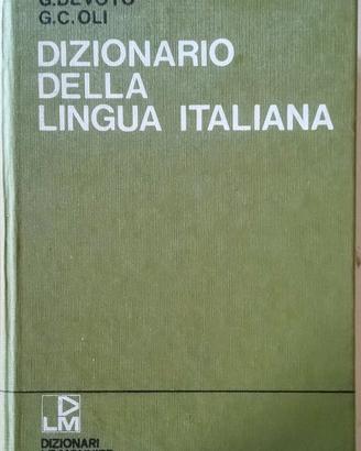 Dizionario di Italiano Vintage Devoto Oli 1986