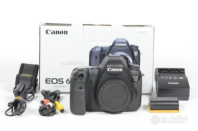 CANON 6D Corpo - 34000 scatti