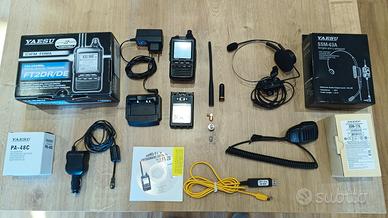 Yaesu FT2D con tanti accessori 