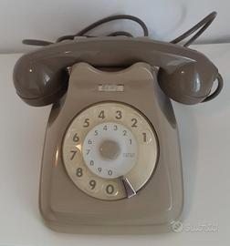 Telefono Vintage SIP Anni 80 in bachelite vintage Bigrigio