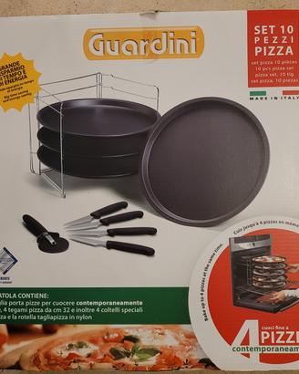 set 10 pezzi pizza guardini