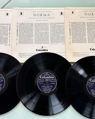 Norma -Vincenzo Bellini - 3 Vinili opera completa
