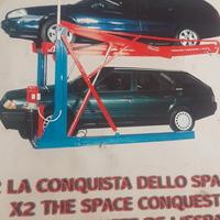 Ponte sollevatore da box Lanzoni. 2 auto in 1 box