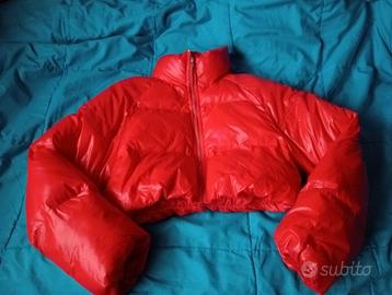 Giubottino Shein rosso corto Tg S- 36 - NUOVO