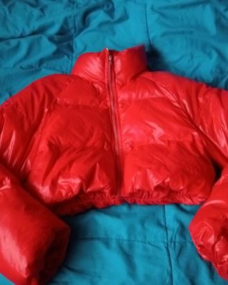 Giubottino Shein rosso corto Tg S- 36 - NUOVO