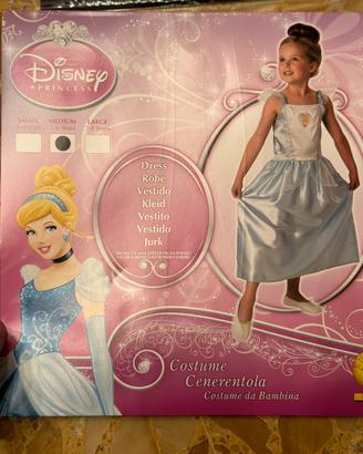 Vestito carnevale Disney cenerentola