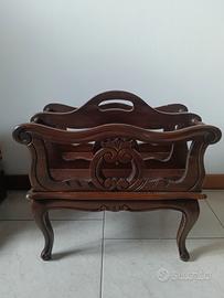 Portariviste vintage in legno