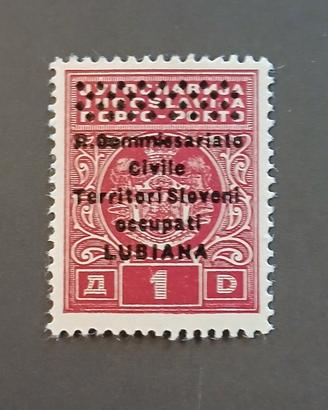 Occupazione Lubiana 1941- francobolli 