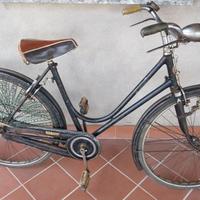 Bicicletta donna freni a bacchetta Ganna