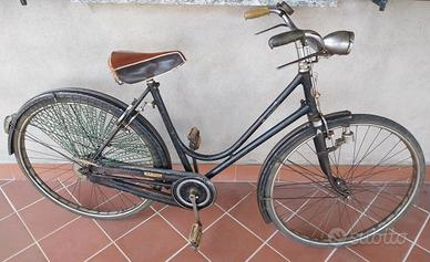 Bicicletta donna freni a bacchetta Ganna