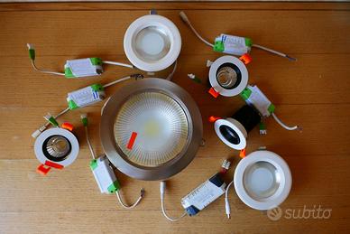 Faretti LED incasso varie misure + Driver