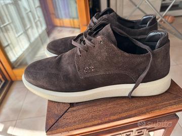 Sneaker Boggi Milano in Camoscio Testa di Moro