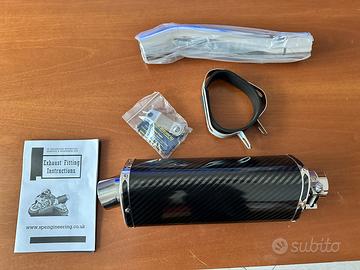 Terminale di scarico SP Enginering in carbonio